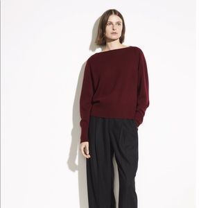 Vince Wool Cashmere Blend Boatneck sweater